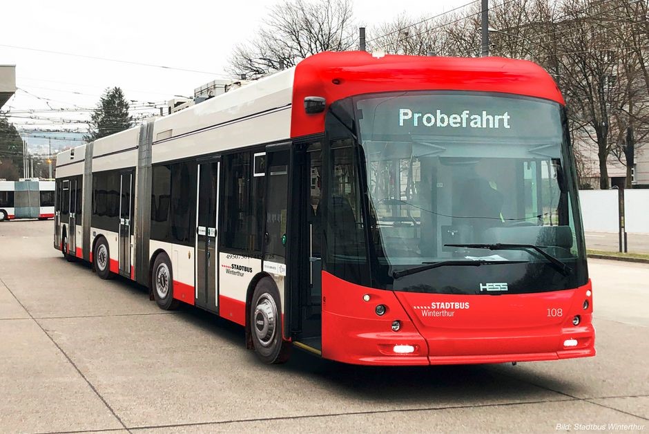 Carrosserie Hess remporte contrat de bus électriques