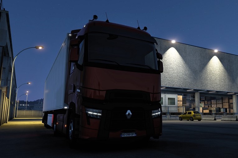 Neue Renault Modelle T & T High Evolution im Videospiel Euro Truck Simulator